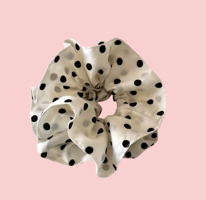 Haargummi mit Polka-Dots