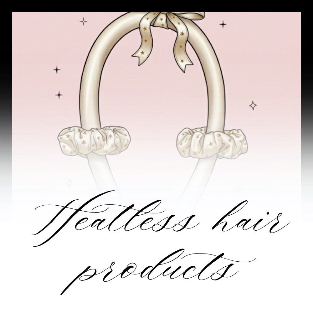 Heatless hair products