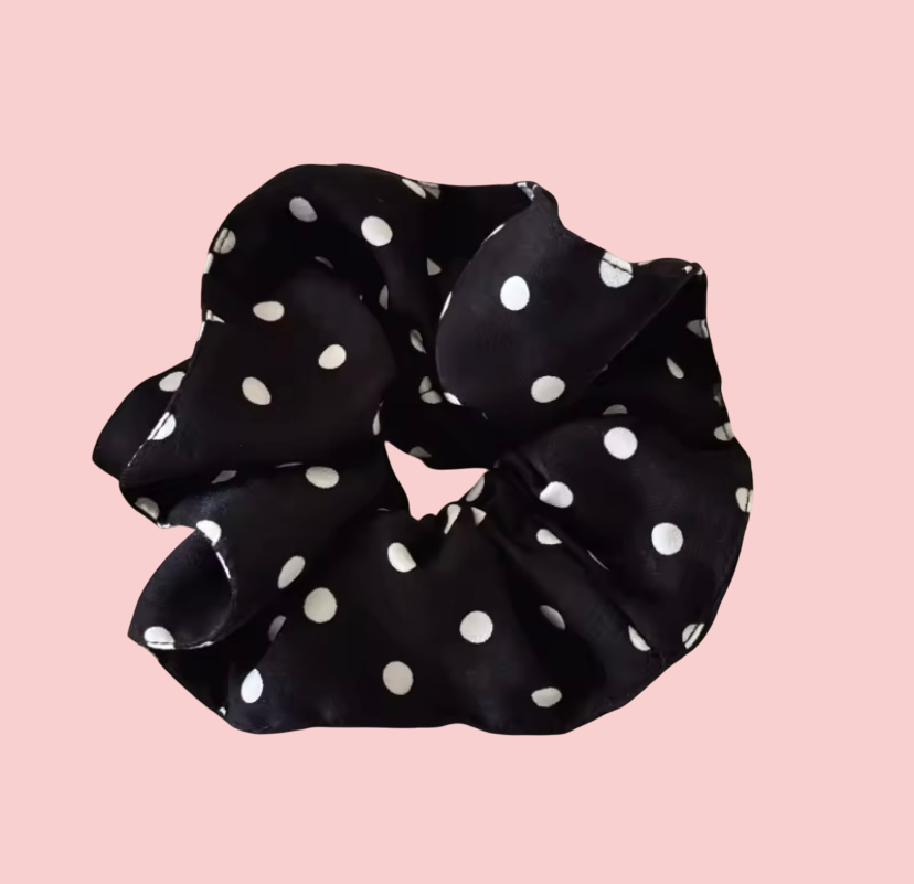Haargummi mit Polka-Dots