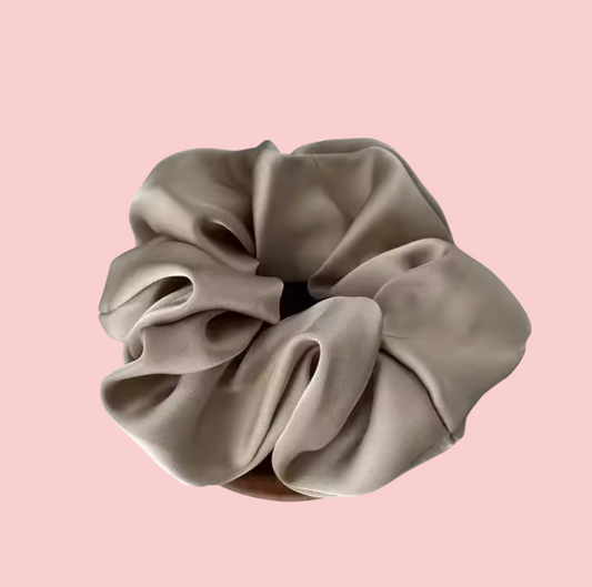 Silk-Feel Satin Scrunchie