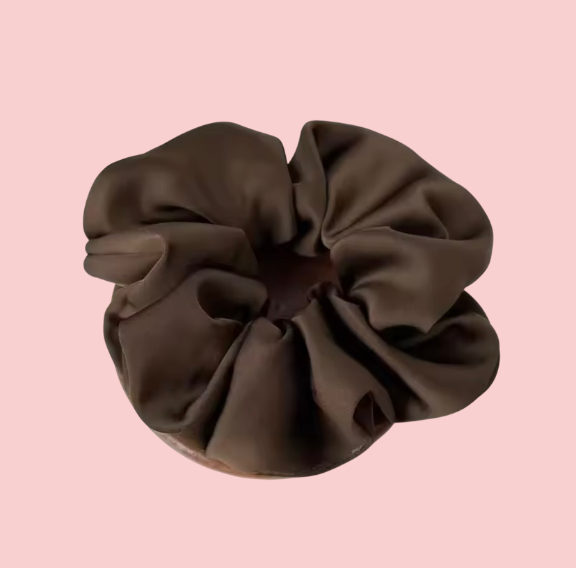 Silk-Feel Satin Scrunchie